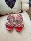 Nice Tory Burch Orange Lola Sandals Sz 7.5 — photo 3
