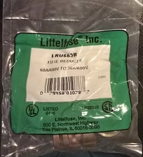 Littelfuse LRU663R Fuse Reducer 60A/600V To 30A/600V 1308