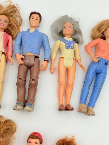 Fisher Price Loving Family Bambole Figure Bambini Genitori Animali Animali 11 PZ - Foto 5 di 11