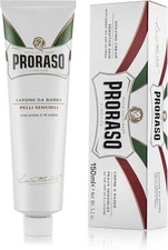 (Free Duty Tax) Proraso Sensitive Shaving Cream for Men