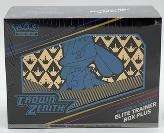Pokémon Center SWSH Crown Zenith Elite Trainer Box ETB Plus Box Sealed TCG