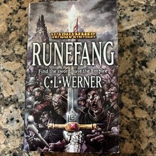 Runefang by C. L. Werner. VG Warhammer Fantasy Mass Market Paperback Rare OOP