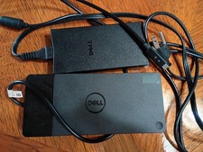 Dell WD19S USB-C docking station with power adapter