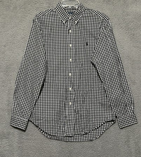 Polo Ralph Lauren Classic Fit Button Down Shirt Gingham Check Mens M