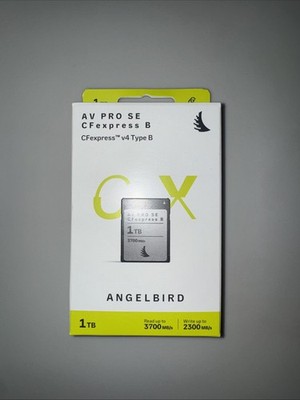 [NEW] Angelbird 1TB AV PRO SE CFexpress Type B PCIe v4 MK2 3700MB/s Memory Card
