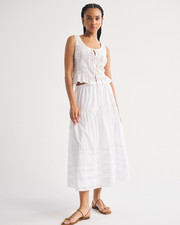 NWT Abercrombie & Fitch Boho Maxi Skirt