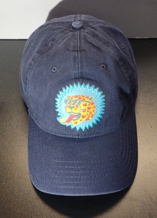 Johnnie Walker Blonde Hat Cap Strap Back Adult Blue Whiskey Baseball Liquor Bar