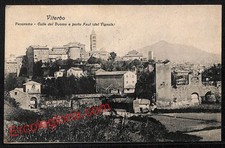 ak6533 - VINTAGE POSTCARD - Viterbo City - Colle del Duomo and Porta Faul