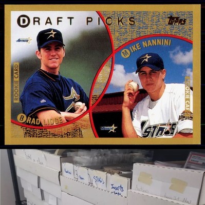 1999 Topps #441 Brad Lidge / Mike Nannini DPK, RC - JL