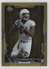 2015 Bowman Rookies Gold Rainbow Foil /399 Nick Marshall #109 00jz