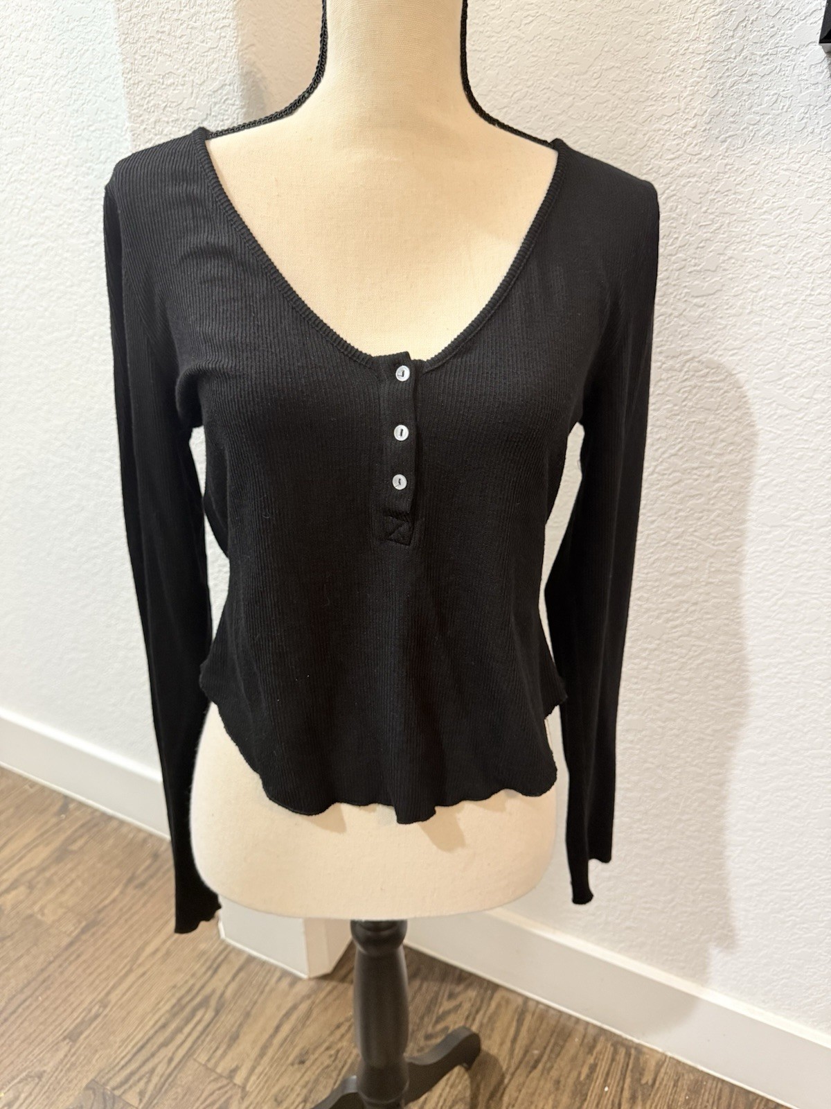 Free People Intimately Keep It Basic Ribbed Henle… - image 3