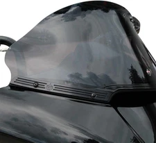 Klock Werks Windshield Trim Gloss Black #KWW-01-0582 Harley Davidson Road Glide