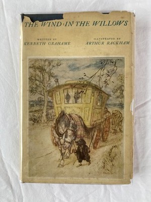 Wind in the Willows Kenneth Grahame - Heritage Press Arthur Rackham Illust HC/DJ