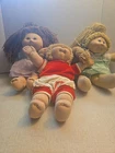 Cabbage Patch Kids Dolls Lot of 3 Pre-loved Condition As Is