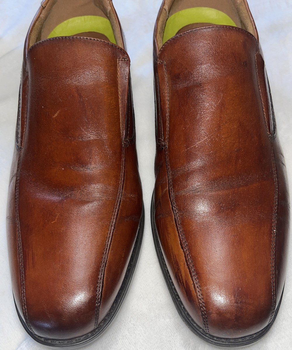 Florsheim Men\'s Medfield Bike Toe Slip Loafer Dress Shoe, Cognac, Size 9.5 EEE Florsheim | Shoes | Florsheim Mens Medfield Bike Toe Slip On  main image 2
