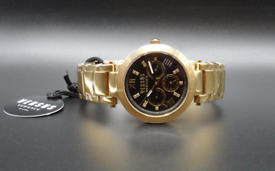 Versus Versace VSPCA2419 Camden Market Swarovski Crystal Gold-Tone