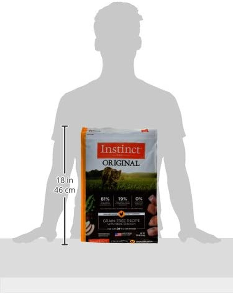 Instinct Original Grain Free Recipe with Real Chicken Natural Dry Cat Food, 11lb