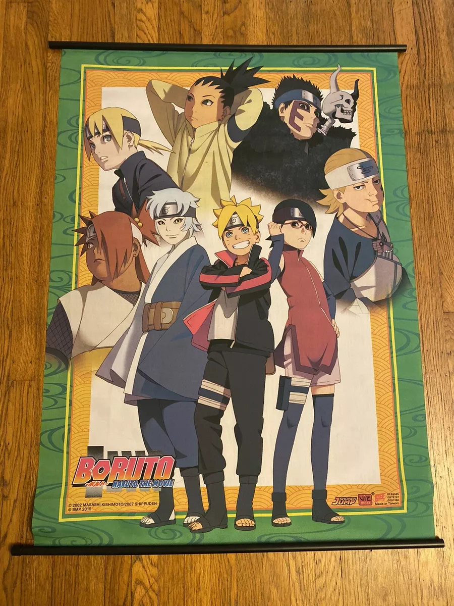 BORUTO: NARUTO THE MOVIE - 11x17 D/S Original Promo Movie Poster