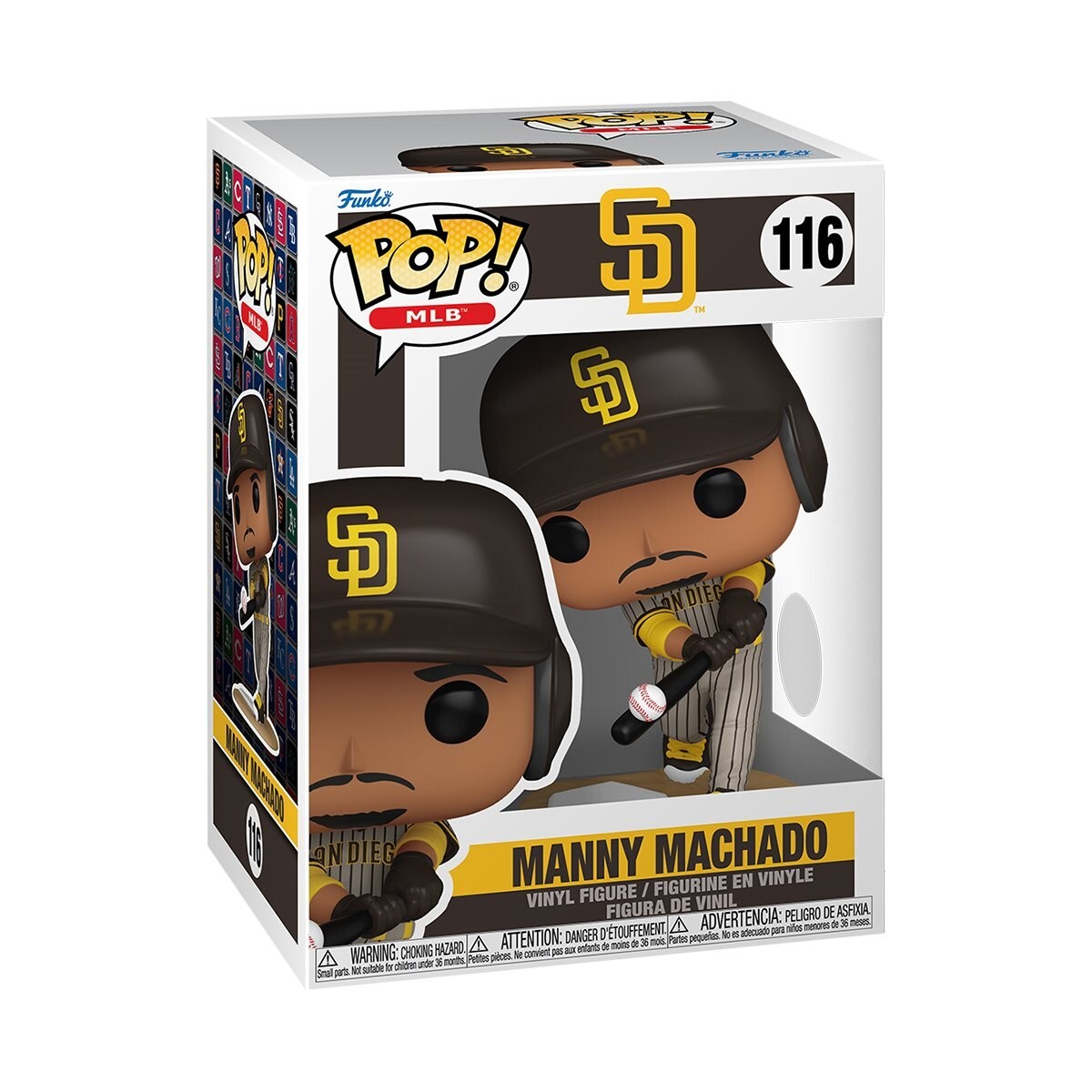 FUNKO POP MLB マニー・マチャド 限定カラー MLB Padres Manny Machado Funko Pop! Vinyl Figure #116