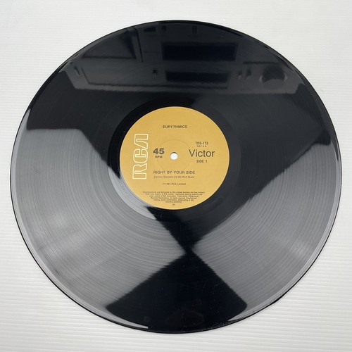 Eurythmics Right By Your Side Vinyl Record 12” 45 RPM TDS-173 RCA Victor 1983 - Picture 9 of 24