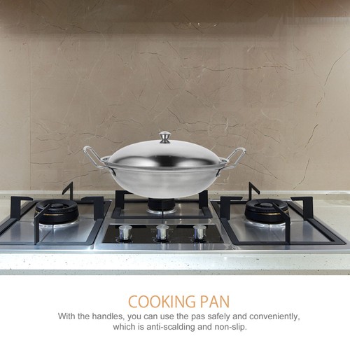 Stainless Steel Household Pan Home Dry Pot Cooking Restaurant - Picture 9 of 12