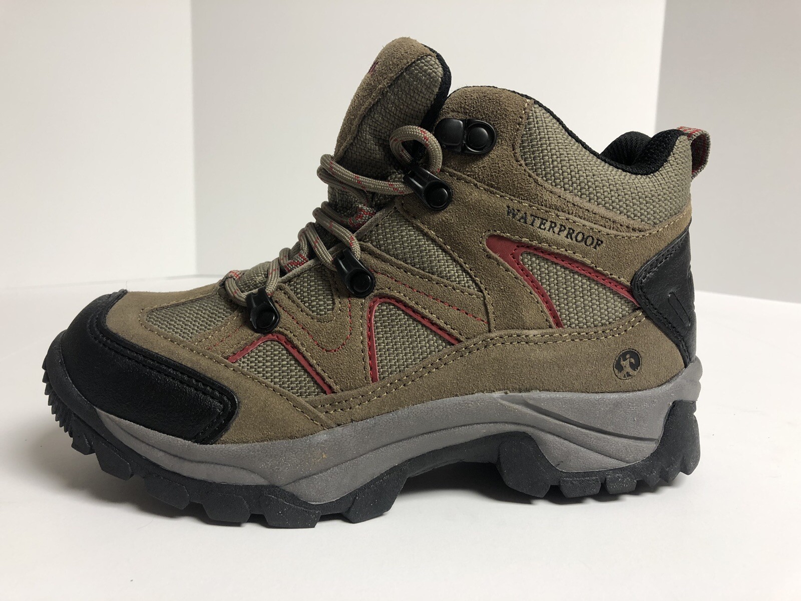 Northside Boys Snohomish Jr Waterproof Hiking Boots 5 Brown