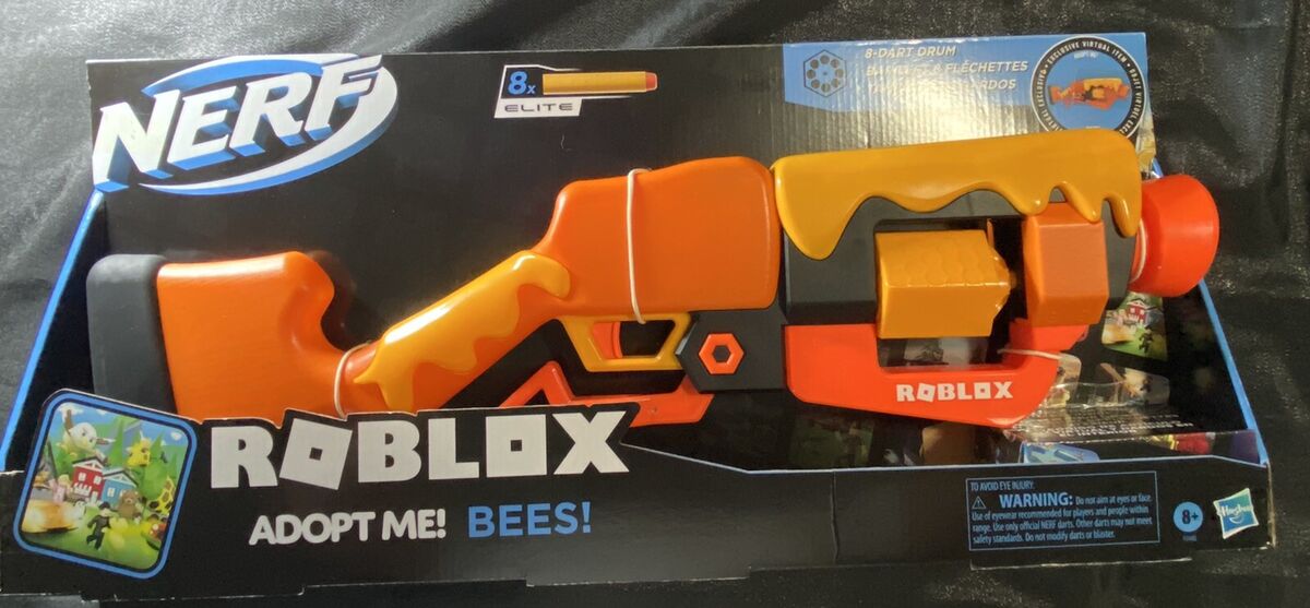 Nerf ROBLOX Adopt Me BEES Lever Action Dart Blaster Gun *Code ONLY