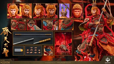 HAOYUTOYS H22036 1/6 Myth Serie Monkey King Nao Tiangong ver. Figure Toys Gift
