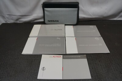 2006 NISSAN ALTIMA OWNERS MANUAL WITH CASE FREE SHIPPING eBay