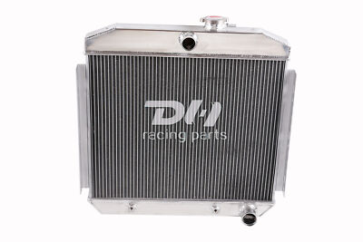 3Row Aluminum Radiator For 1955-1957 Chevy Bel Air Del Ray 150 210 6CYL I6 AT/MT