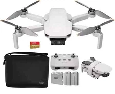 DJI Mini 2 Drone fly more Ready To Fly 3 battery Bundle -Certified Refurbished