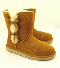 New KOOLABURA Victoria Size 10 Chestnut Winter Snow Women’s Booties RETAIL $100