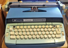 Vintage 70s Typewriter Smith Corona Coronet Automatic 12 with Manual - NO CASE thumbnail