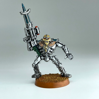 Original Necron Warrior - 1993 - Painted - Warhammer 40K Classic