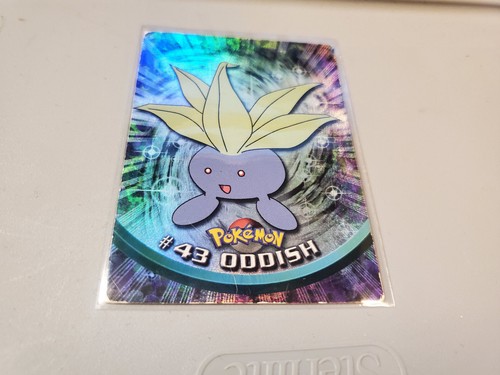 Topps chrome # 43 Oddish Pokémon card Foil Card