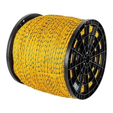 Fiero CUE-06 Kilo of yellow polypropylene rope 6 mm, roll 20 kg