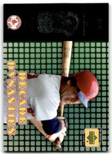 2001 UPPER DECK DECADE 1970'S DECADES DYNASTIES CARLTON FISK BOSTON RED SOX #D6