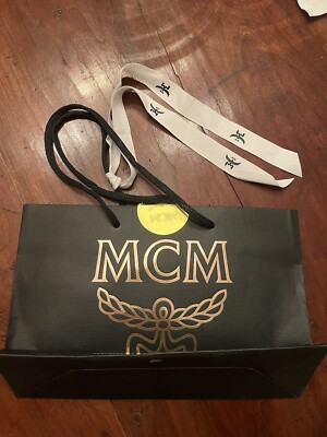 MCM Authentic Logo Gift Bag 10