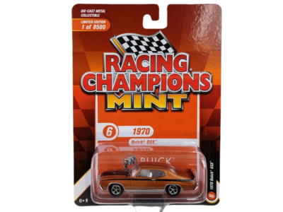 Racing Champions 1970 Buick GSX Orange 1:64 Metal Diecast Car