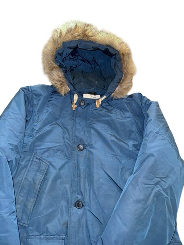 Rare Vintage Woolrich Fur Hooded Parka Coat/Jacket Goose Down Men’s Med? READ - Picture 6 of 9