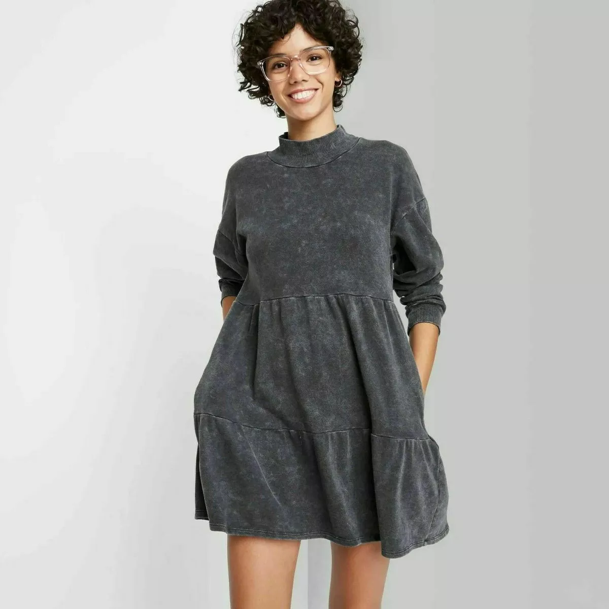 Wild fable sweatshirt dress clearance