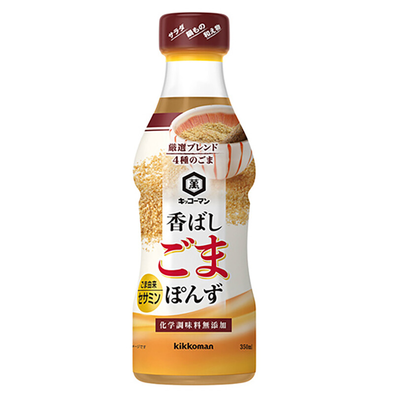 Kikkoman Goma Ponzu Japanese Sesame Dressing Dipping Sauce