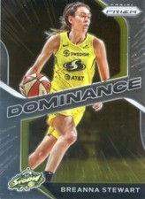2020-21 PANINI PRIZM WNBA INSERT DOMINANCE BREANNA STEWART NO. 1