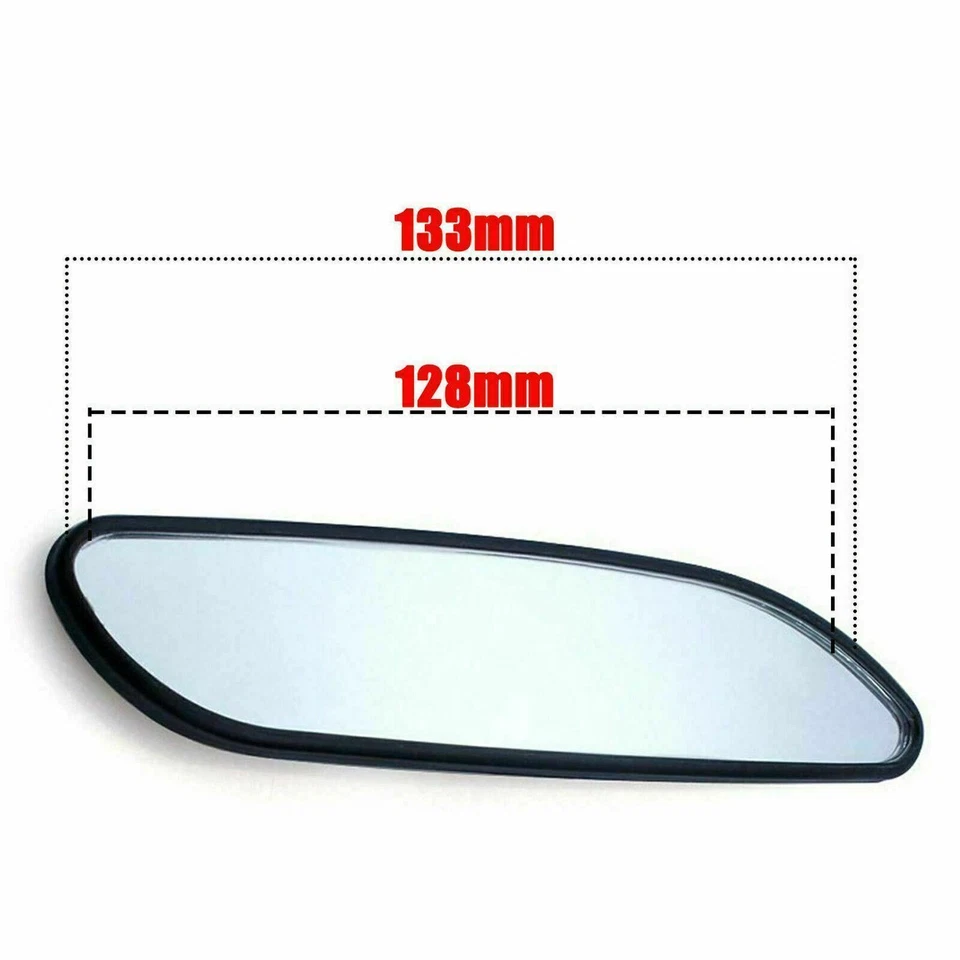 Espejos retrovisores auxiliares de punto ciego ancho convexo ajuste con forma de rombo Foto 2 de 4
