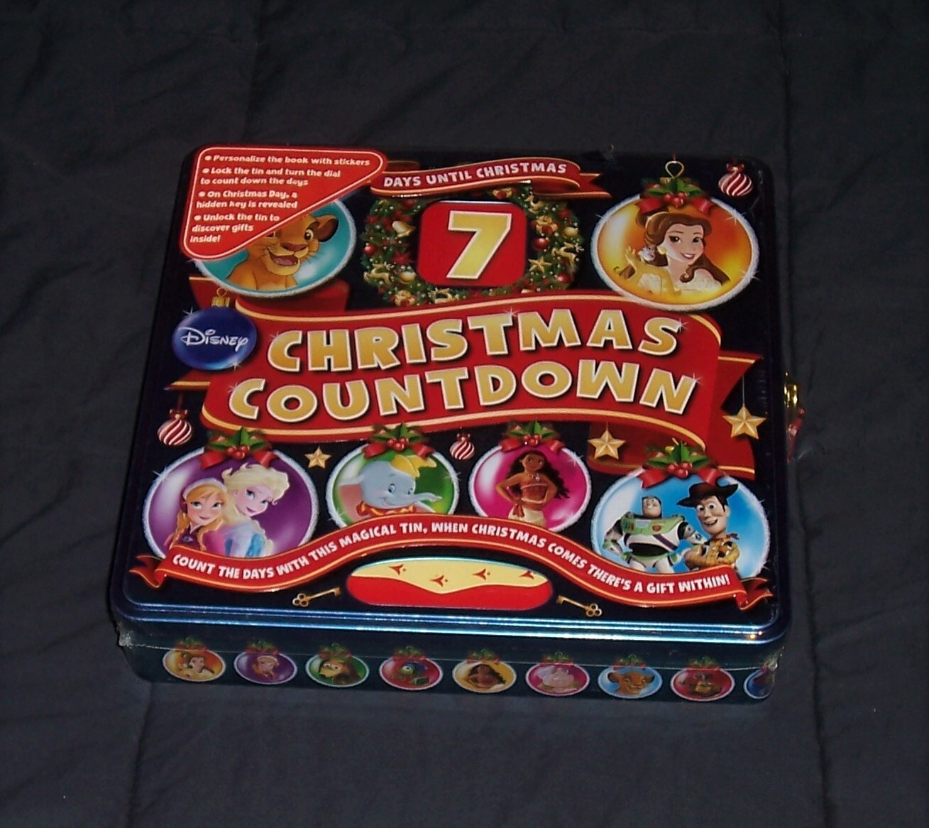 Disney Christmas Countdown Find Key Unlock Box - 7 Day Advent Calendar - NEW! | eBay disney-christmas-countdown-find-key-unlock-box-7-day-advent-calendar-new-ebay