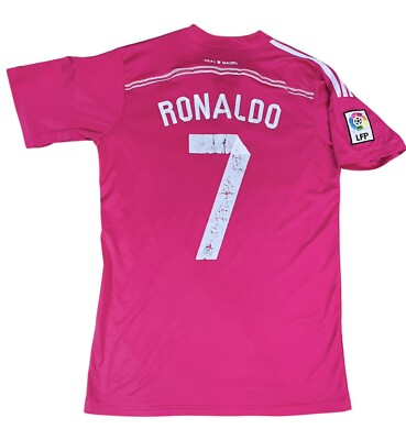 Maglie Calcio Maglia Rosa Real Madrid 2014-2015 Adidas