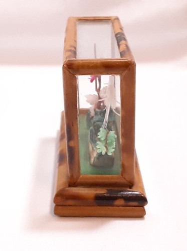 Caja de sombra asiática oriental de 4" de colección (pájaro, flores) - Imagen 6 de 10