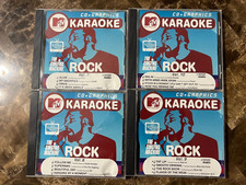 4 Singing Machine Karaoke CD Lot Rock