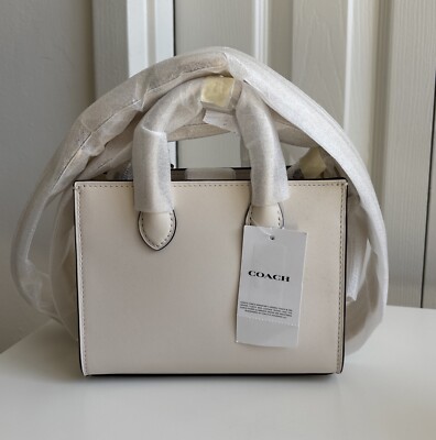 Coach Ace Tote Bag 17 Chalk CT889 | eBay