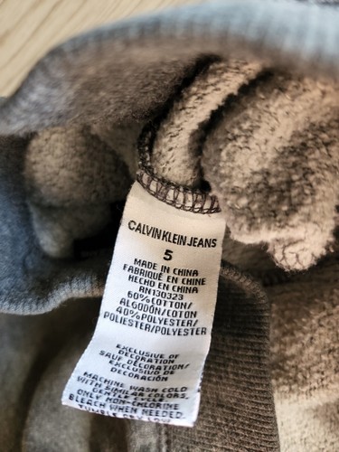 Calvin Klein Sweatpants Gray Active Comfy Size 5 - Picture 5 of 5